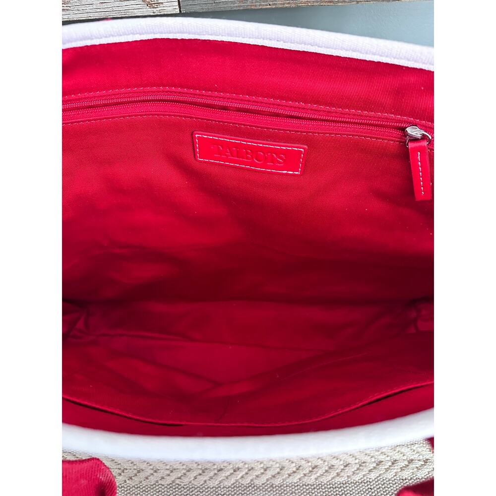 Talbots East Coast Anchor Nantucket Canvas Tote Bag - Limited Edition - Picture 5 of 5